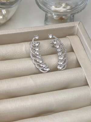 Ear Cuff Zircônia