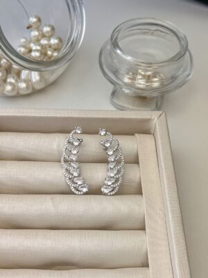 Ear Cuff Zircônia